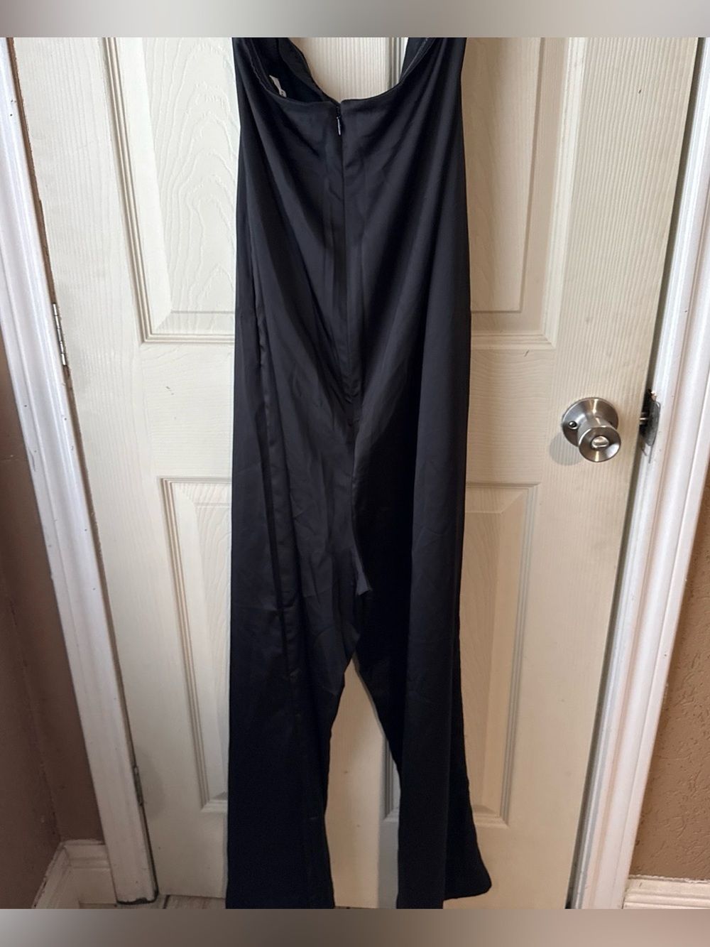 WeWoreWhat Black Wide-Leg Men's Dress Pants